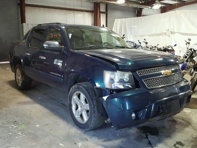 3GNFK12317G270868 - 2007 CHEVROLET AVALANCHE GREEN photo 1