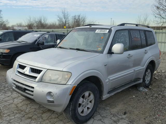 JA4NW51S03J018542 - 2003 MITSUBISHI MONTERO LI SILVER photo 2