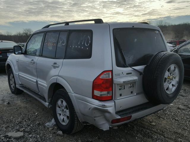 JA4NW51S03J018542 - 2003 MITSUBISHI MONTERO LI SILVER photo 3