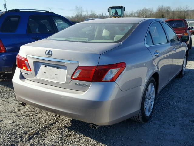 JTHBJ46G382210771 - 2008 LEXUS ES 350 WHITE photo 4