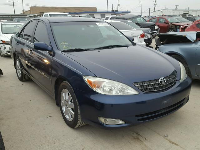 4T1BE32K13U202655 - 2003 TOYOTA CAMRY LE ლურჯი ფოტო 1
