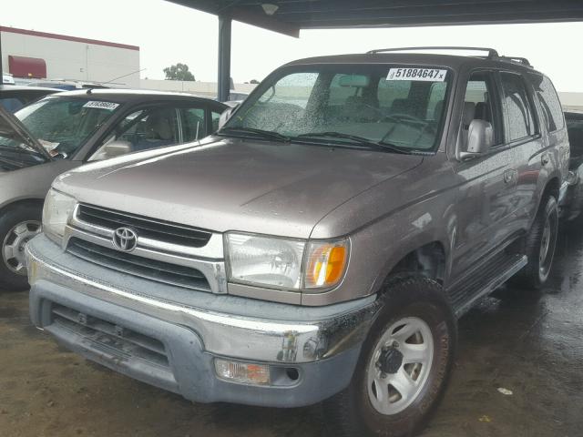 JT3GN86R310196333 - 2001 TOYOTA 4RUNNER SR GRAY photo 2