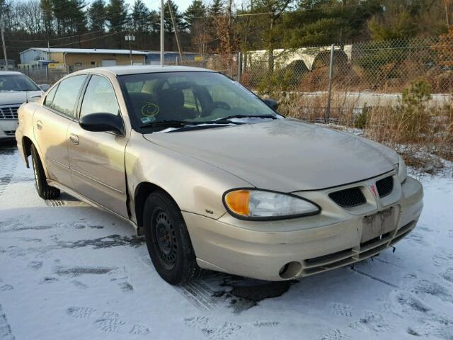 1G2NE52E95M209173 - 2005 PONTIAC GRAND AM S ოქროსფერი ფოტო 1