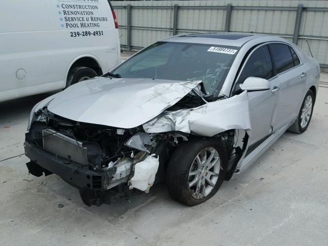 1G1ZE5E06CF119034 - 2012 CHEVROLET MALIBU LTZ 银色 照片 2