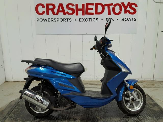 L9NTELCH3C1000964 - 2012 TAO SCOOTER BLUE photo 1