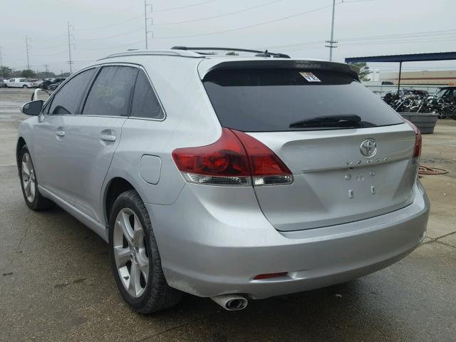 4T3ZK3BB9DU053475 - 2013 TOYOTA VENZA LE SILVER photo 3