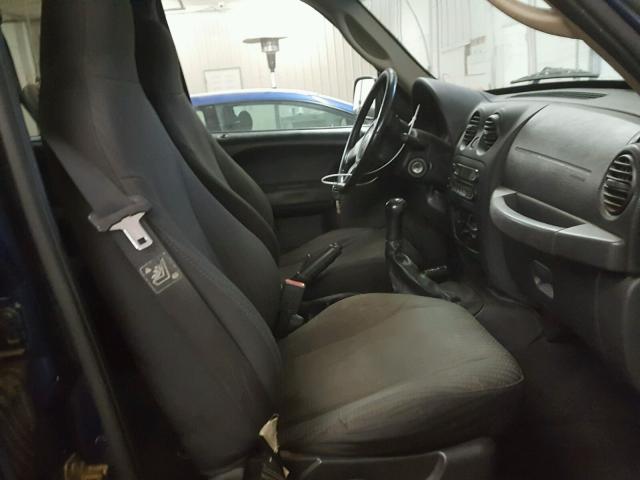 1J4GL48K14W235474 - 2004 JEEP LIBERTY SP BLUE photo 5
