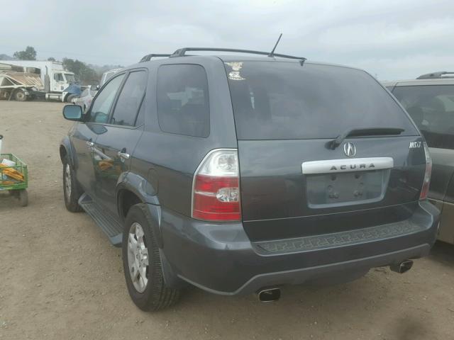 2HNYD18814H522297 - 2004 ACURA MDX TOURIN GRAY photo 3