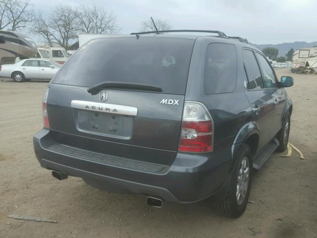 2HNYD18814H522297 - 2004 ACURA MDX TOURIN GRAY photo 4