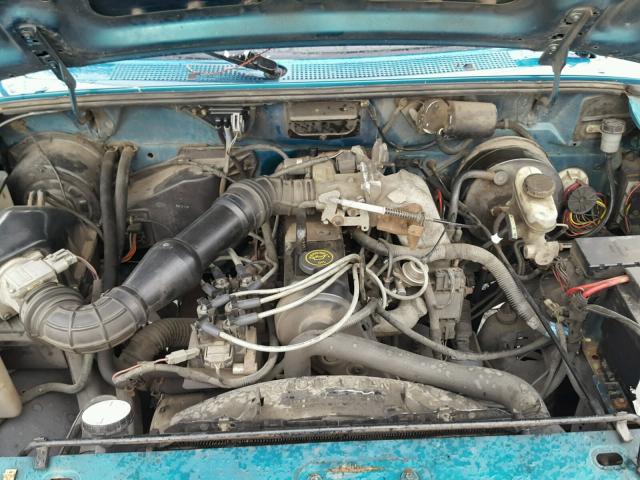 1FTCR10A6RTA17138 - 1994 FORD RANGER GREEN photo 7