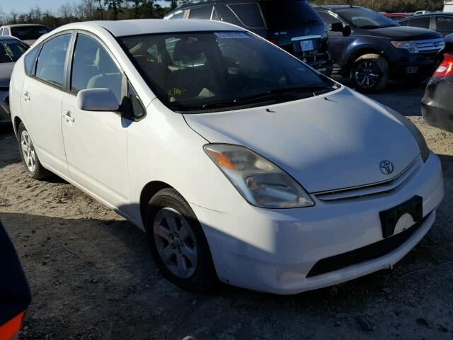 JTDKB20U553082184 - 2005 TOYOTA PRIUS WHITE photo 1