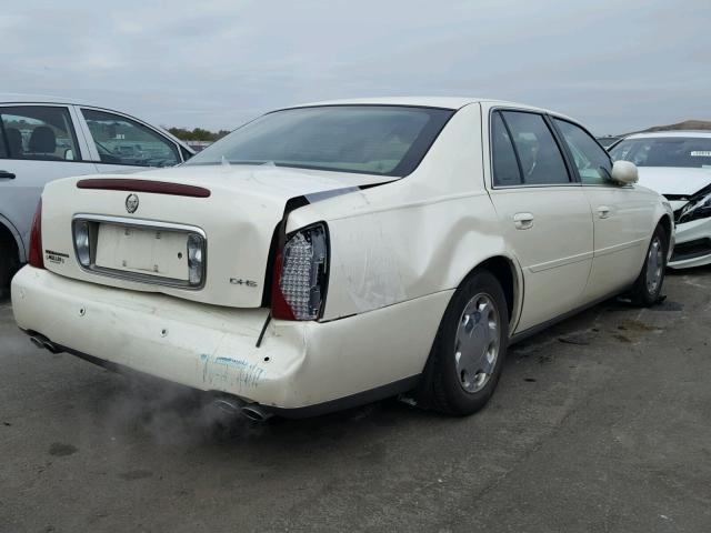 1G6KE57Y4YU206562 - 2000 CADILLAC DEVILLE DH WHITE photo 4