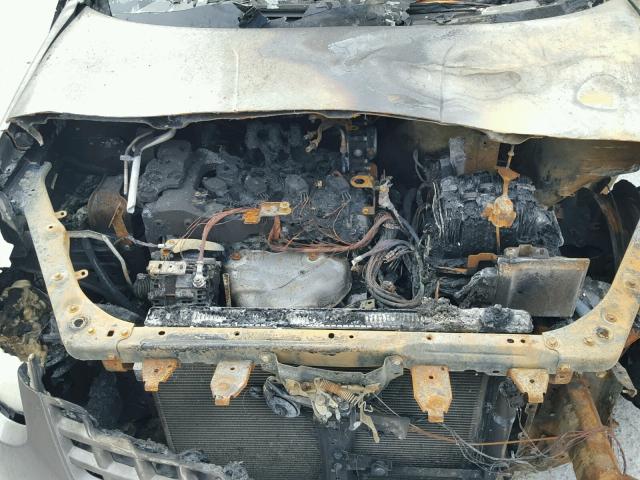 JN8AS5MT5AW506040 - 2010 NISSAN ROGUE S BURN photo 7