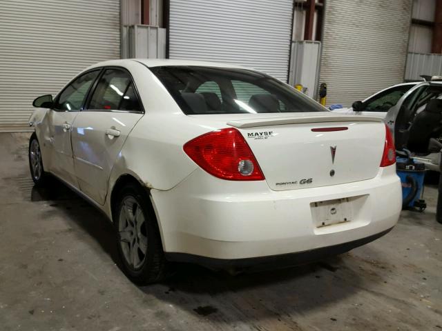 1G2ZG57B384130614 - 2008 PONTIAC G6 BASE WHITE photo 3