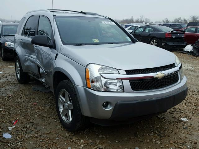 2CNDL73F156161128 - 2005 CHEVROLET EQUINOX LT SILVER photo 1