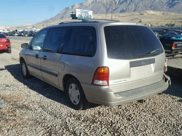 2FMZA51483BB34773 - 2003 FORD WINDSTAR L BEIGE photo 3