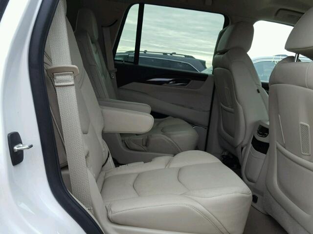 1GYS3AKJ0GR376449 - 2016 CADILLAC ESCALADE WHITE photo 6