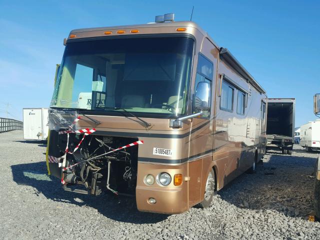 1RF45464761040091 - 2006 ROADMASTER RAIL MONOCOQUE ოქროსფერი ფოტო 2