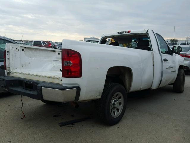 1GCEC14C58E136338 - 2008 CHEVROLET SILVERADO WHITE photo 4