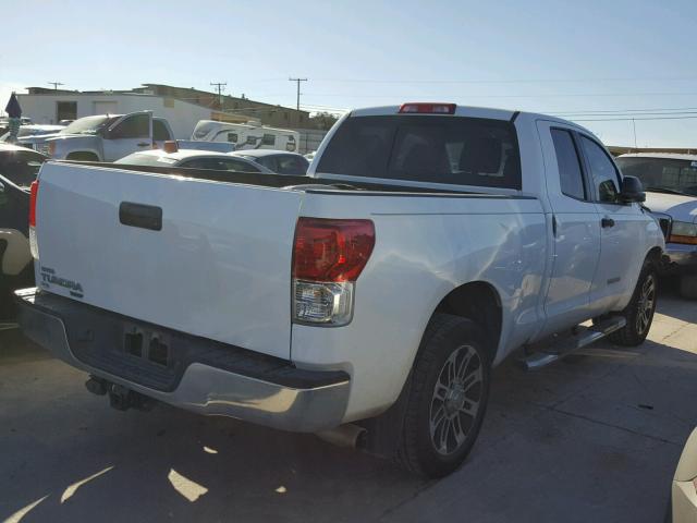 5TFRM5F19DX065077 - 2013 TOYOTA TUNDRA DOU WHITE photo 4