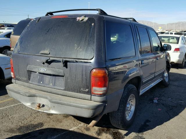 1FMZU72E81ZA77219 - 2001 FORD EXPLORER X BLUE photo 4