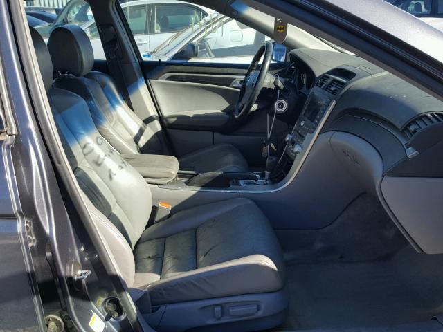 19UUA66236A038756 - 2006 ACURA 3.2TL GRAY photo 5