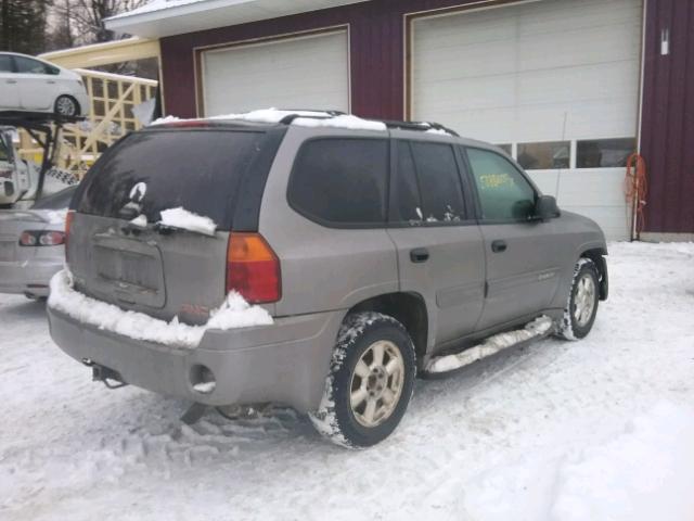 1GKDT13S852161675 - 2005 GMC ENVOY GRAY photo 4