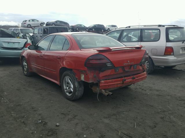 1G2NE52E95M217869 - 2005 PONTIAC GRAND AM S RED photo 3