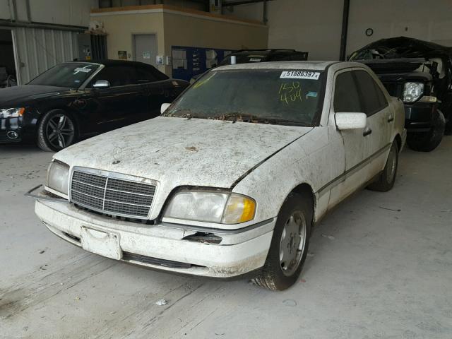 WDBHA28E1SF150404 - 1995 MERCEDES-BENZ C 280 WHITE photo 2