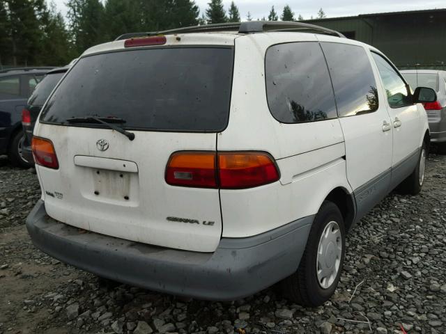 4T3ZF13C4YU201733 - 2000 TOYOTA SIENNA LE SILVER photo 4