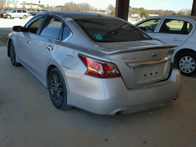 1N4AL3AP0FC589282 - 2015 NISSAN ALTIMA 2.5 SILVER photo 3