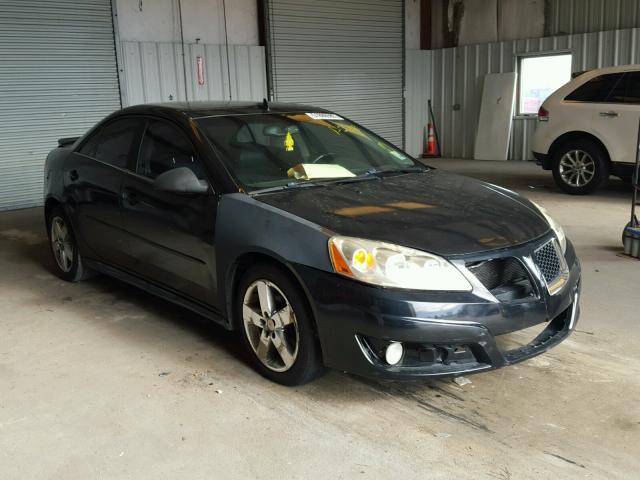 1G2ZA5EK3A4161954 - 2010 PONTIAC G6 BLACK photo 1