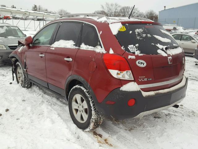 3GSCL33P18S610402 - 2008 SATURN VUE XE RED photo 3