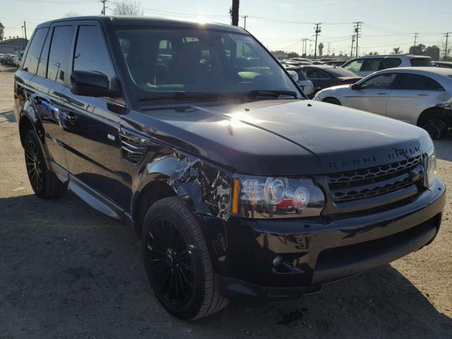 SALSF2D4XCA742963 - 2012 LAND ROVER RANGE ROVE BLACK photo 1