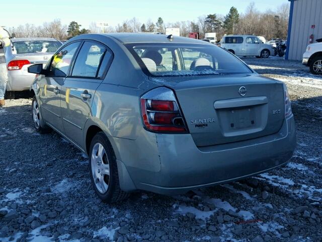 3N1AB61E47L652888 - 2007 NISSAN SENTRA 2.0 GREEN photo 3