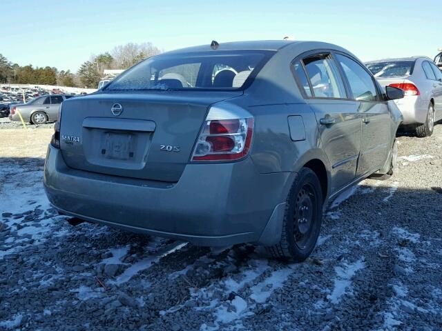 3N1AB61E47L652888 - 2007 NISSAN SENTRA 2.0 GREEN photo 4