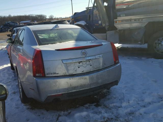 1G6DG5E5XD0104759 - 2013 CADILLAC CTS LUXURY SILVER photo 3