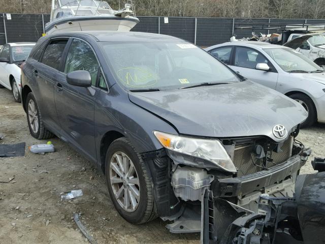 4T3ZE11A89U014985 - 2009 TOYOTA VENZA BASE GRAY photo 1