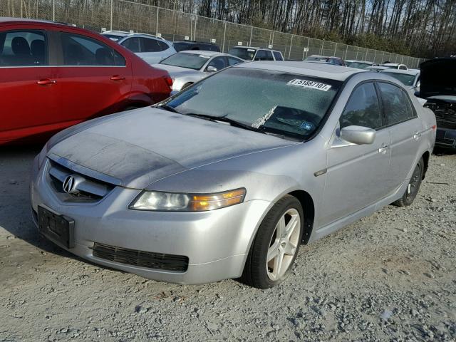 19UUA66286A056248 - 2006 ACURA 3.2TL SILVER photo 2