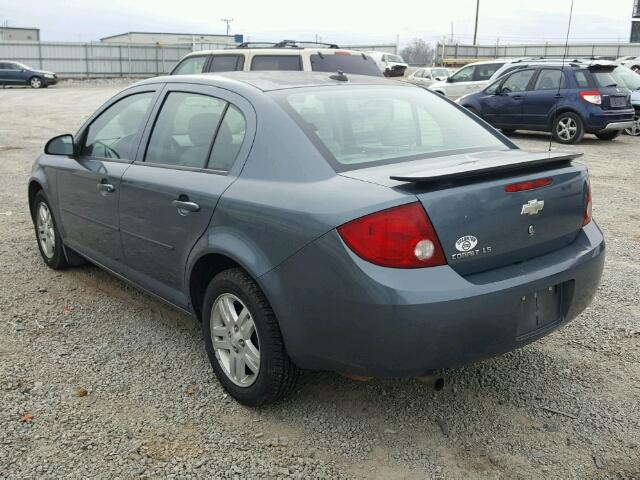 1G1AL52F057524833 - 2005 CHEVROLET COBALT LS TURQUOISE photo 3