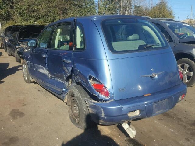 3A4FY58B96T358130 - 2006 CHRYSLER PT CRUISER BLUE photo 3