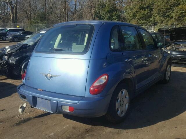 3A4FY58B96T358130 - 2006 CHRYSLER PT CRUISER BLUE photo 4