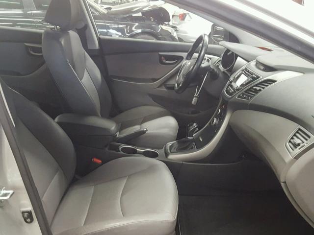 KMHDH4AH0EU156041 - 2014 HYUNDAI ELANTRA SE SILVER photo 5