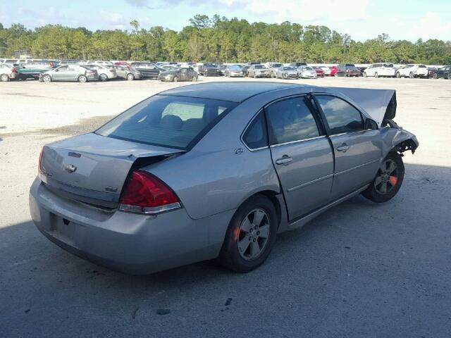 2G1WT58K279279268 - 2007 CHEVROLET IMPALA LT SILVER photo 4