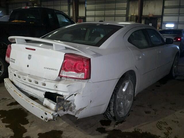 2B3CA9CV8AH259534 - 2010 DODGE CHARGER RA WHITE photo 4