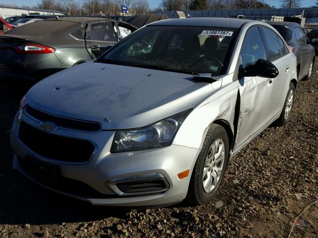 1G1PC5SH7G7176138 - 2016 CHEVROLET CRUZE LIMI SILVER photo 2