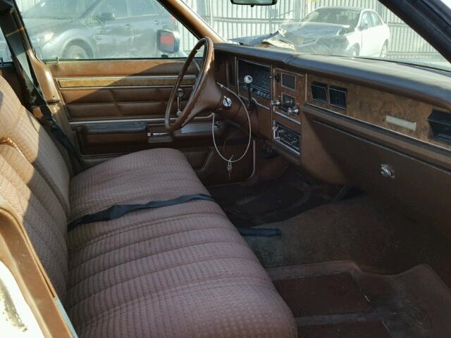 7Z63S624869 - 1977 MERCURY GRAN MARQ WHITE photo 5