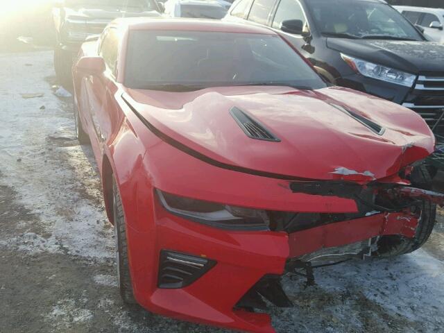 1G1FF1R73J0121968 - 2018 CHEVROLET CAMARO SS RED photo 1