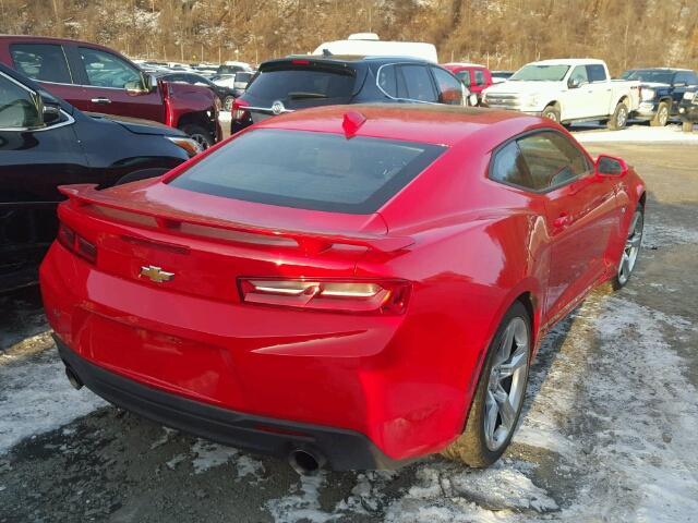 1G1FF1R73J0121968 - 2018 CHEVROLET CAMARO SS RED photo 4