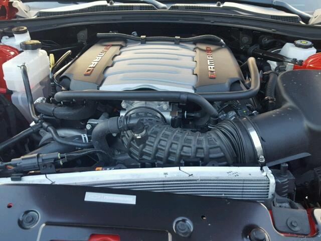 1G1FF1R73J0121968 - 2018 CHEVROLET CAMARO SS RED photo 7